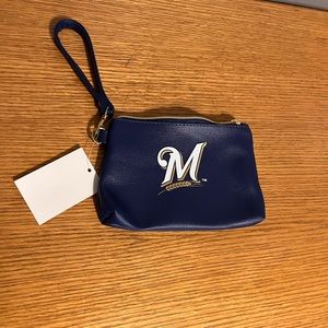 Milwaukee brewers wristlet